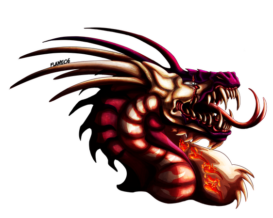 Character belongs to me, flame06 on bluesky / renderd headshot